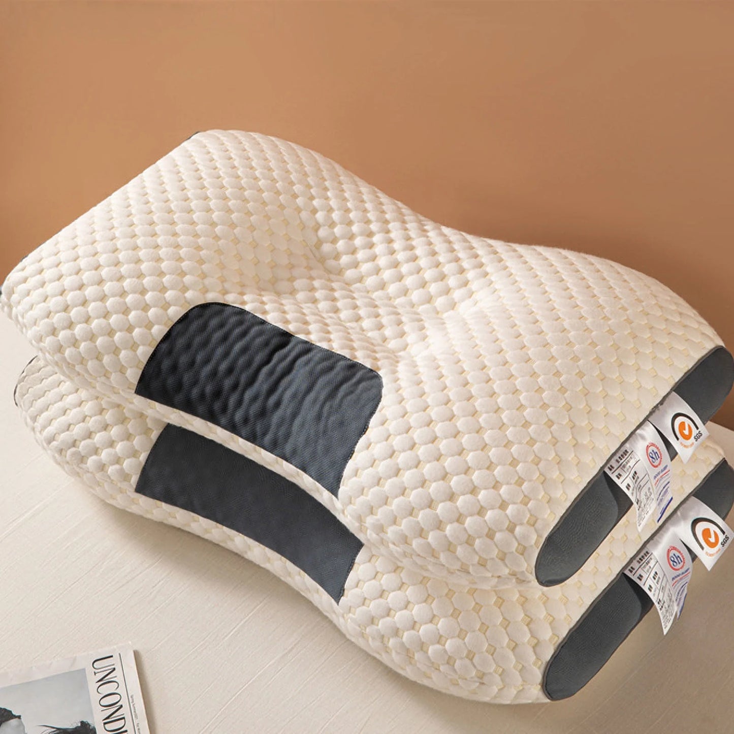 Tepsmf Structural Alignment Pillow - Pain is a biological liability. Reengineer your sleep architecture with elite orthopedic contouring. Neutralize cervical friction and maximize REM cycle efficiency regardless of your sleeping posture.