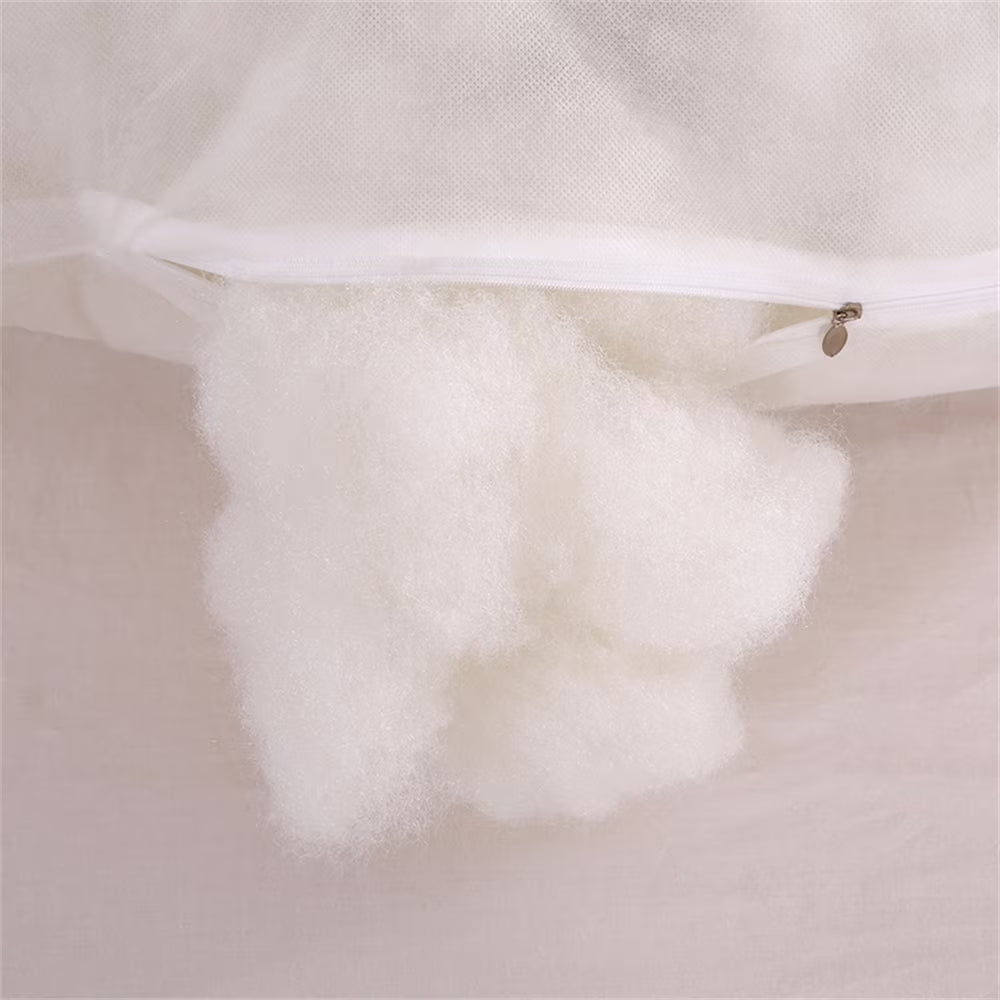 U Shaped Pregnancy Pillow, Full Body Pillow, Oversized, Belly Contoured White