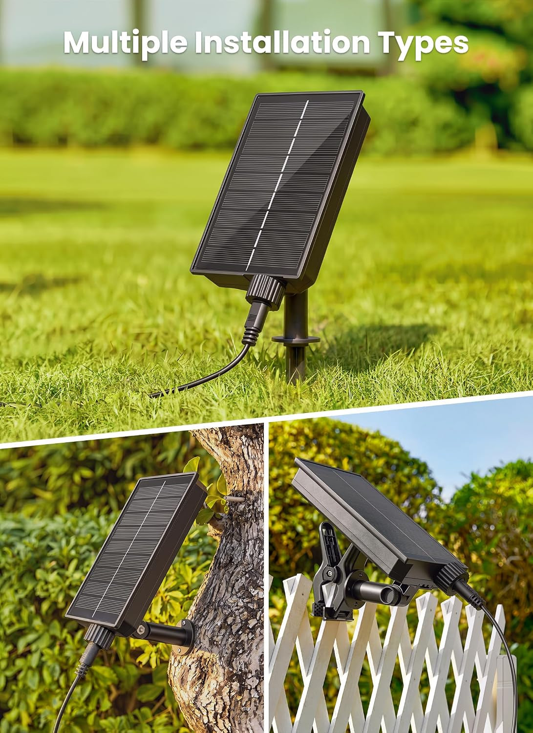 38FT 16LED Solar String Lights Outdoor with Remote & USB Port, Shatterproof Bulbs, Dimmable & Timable, 3 Modes, Patio Lights with Mount Clips for Backyard Garden Decor - Last for 36+Hrs