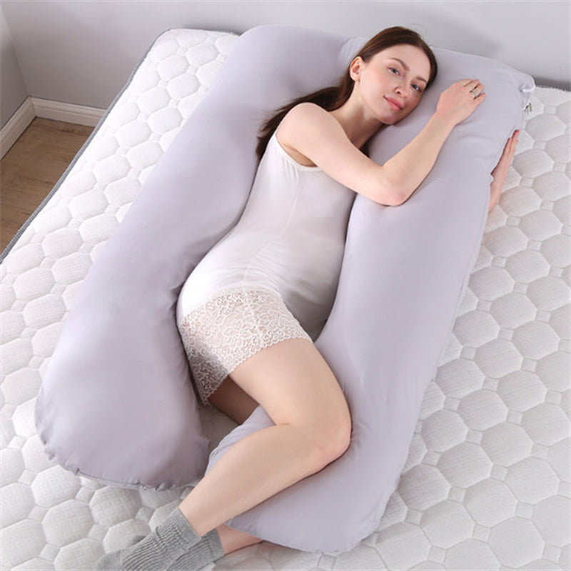 Genesis U-Shape Support Pillow - Creating life is the ultimate biological investment. Shield your physical vessel with comprehensive ergonomic architecture. A 360-degree physical sanctuary designed for maternal sovereignty.