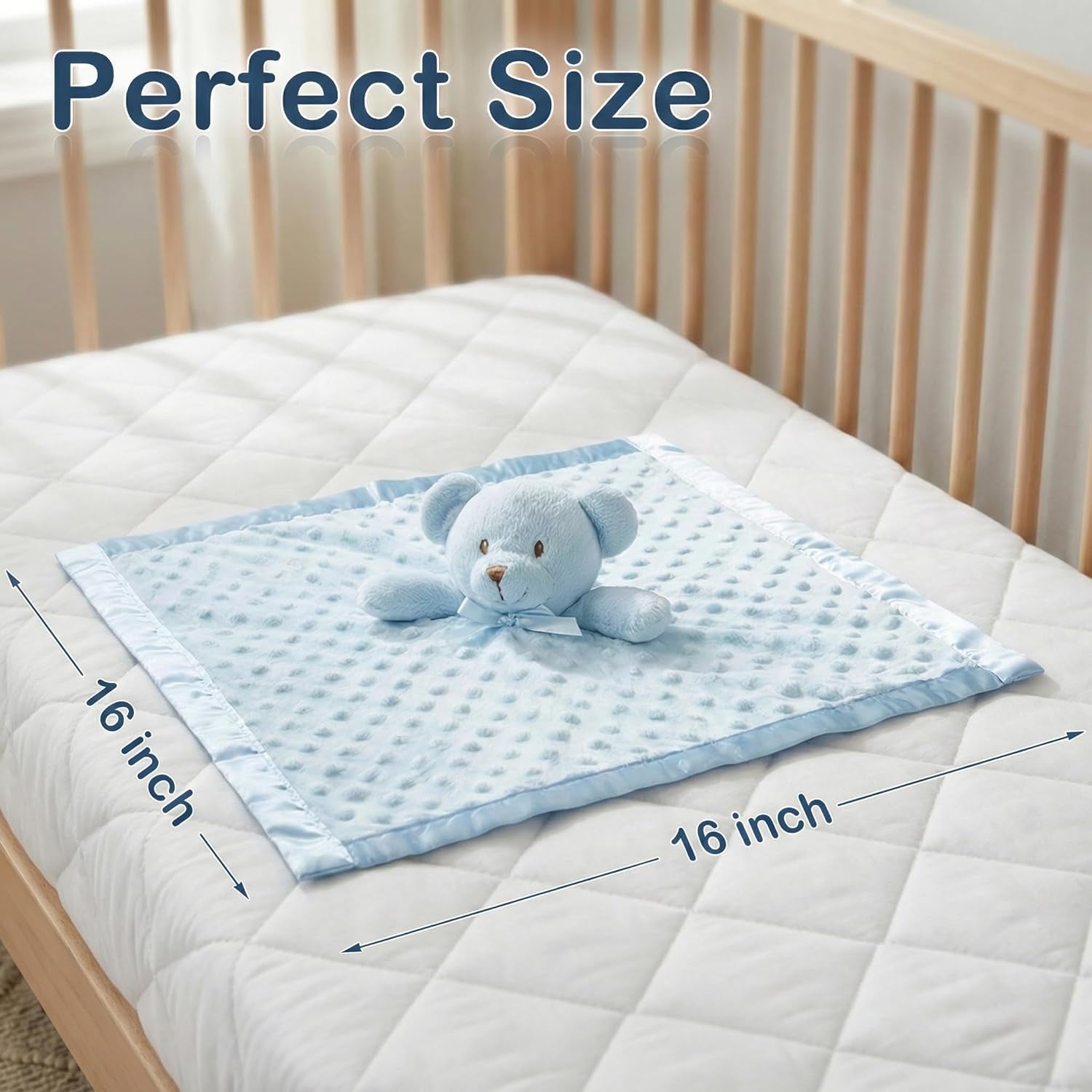 Azure Tactile Anchor Blanket - The earliest defense against environmental chaos. A premium security monolith designed to calibrate infant sensory processing. Invest in their psychological foundation with absolute tactile comfort and safety.
