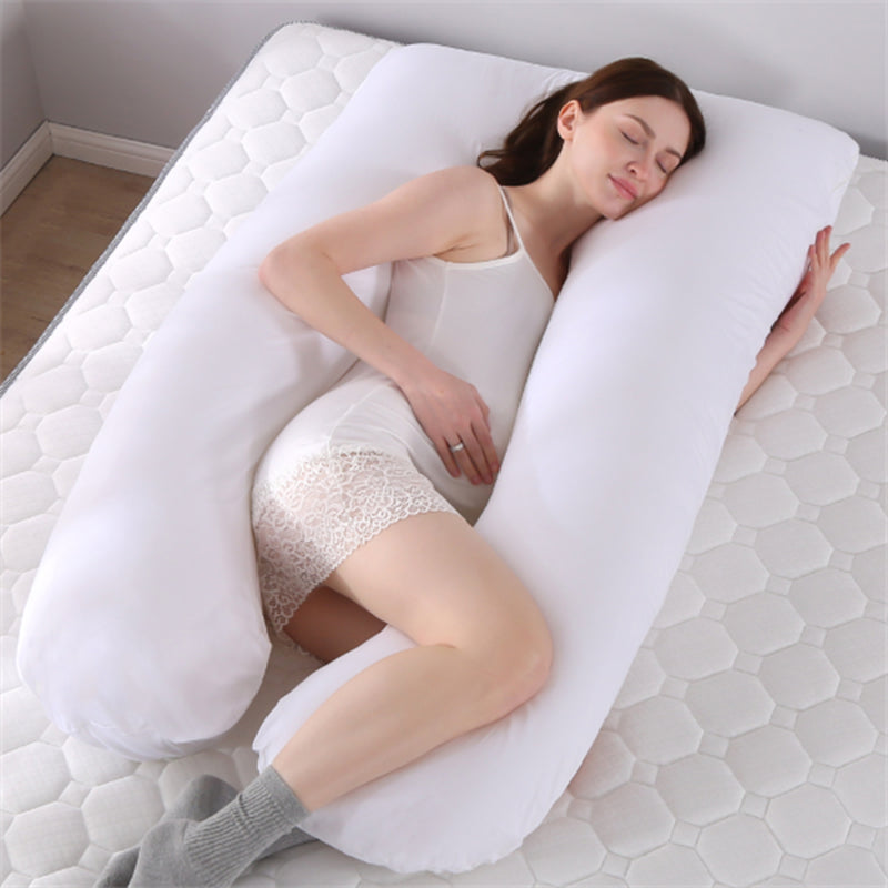Genesis U-Shape Support Pillow - Creating life is the ultimate biological investment. Shield your physical vessel with comprehensive ergonomic architecture. A 360-degree physical sanctuary designed for maternal sovereignty.