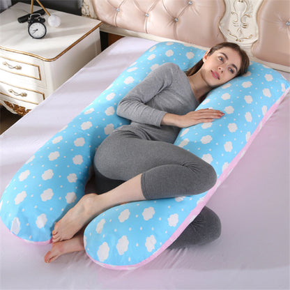Genesis U-Shape Support Pillow - Creating life is the ultimate biological investment. Shield your physical vessel with comprehensive ergonomic architecture. A 360-degree physical sanctuary designed for maternal sovereignty.