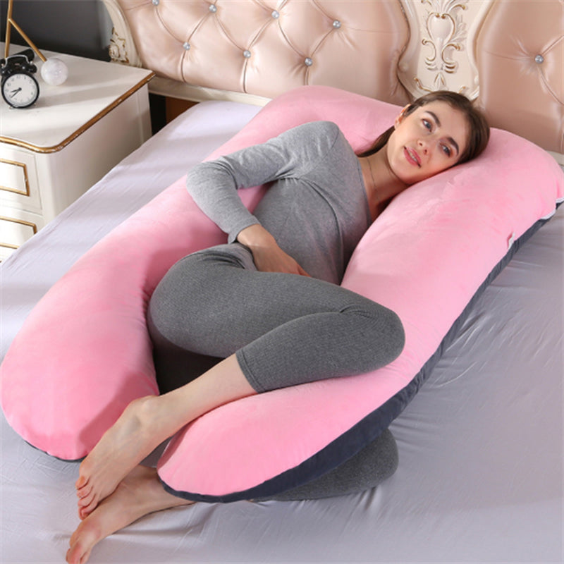 Genesis U-Shape Support Pillow - Creating life is the ultimate biological investment. Shield your physical vessel with comprehensive ergonomic architecture. A 360-degree physical sanctuary designed for maternal sovereignty.
