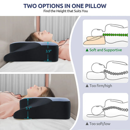 Apex Orthopedic Cervical Anchor - Physical pain is a biological liability. Re-engineer your sleep architecture with elite structural contouring. Neutralize spinal friction and maximize your nightly cognitive reset. Invest in your physical baseline.