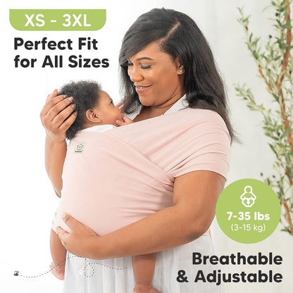 Baby Wrap Carrier and Diaper Bag Backpack - Waterproof Multi Function Baby Travel Bags - All in 1 Original Breathable Baby Sling, Lightweight,Hands Free Baby Carrier Sling -Baby Carrier Wrap