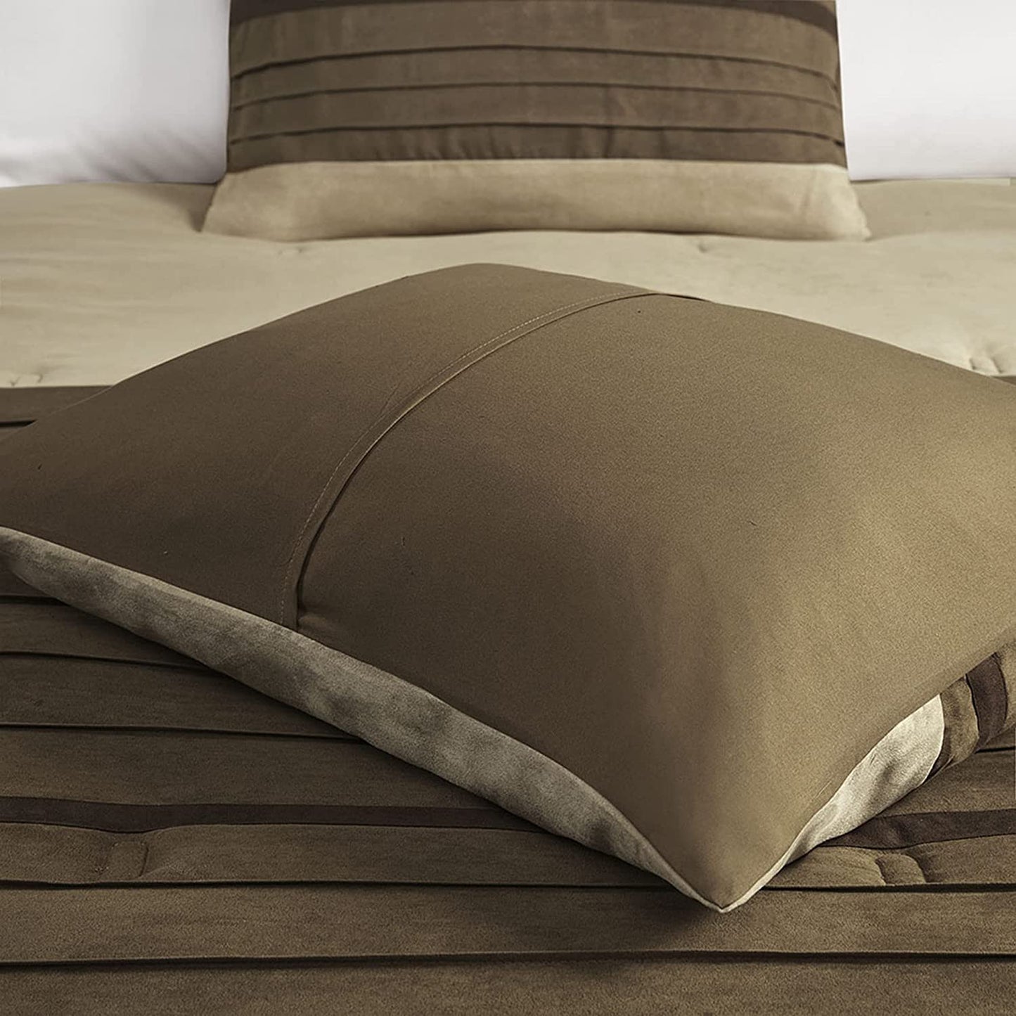 Palmer Suede 7-Piece Sanctuary Set - Fortify your environment against seasonal volatility. A comprehensive tactile upgrade featuring luxury faux suede. Engineered for year-round thermal stability and uncompromising architectural elegance.
