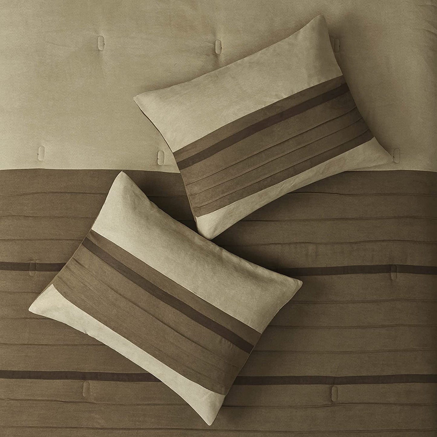 Palmer Suede 7-Piece Sanctuary Set - Fortify your environment against seasonal volatility. A comprehensive tactile upgrade featuring luxury faux suede. Engineered for year-round thermal stability and uncompromising architectural elegance.