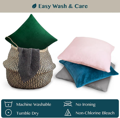 Obsidian Velvet Tactile Shields - Elevate your physical sanctuary. This 2-piece fleece cover set acts as a high-yield sensory anchor. Soften rigid modern architecture and absorb acoustic friction to enforce absolute cognitive silence.