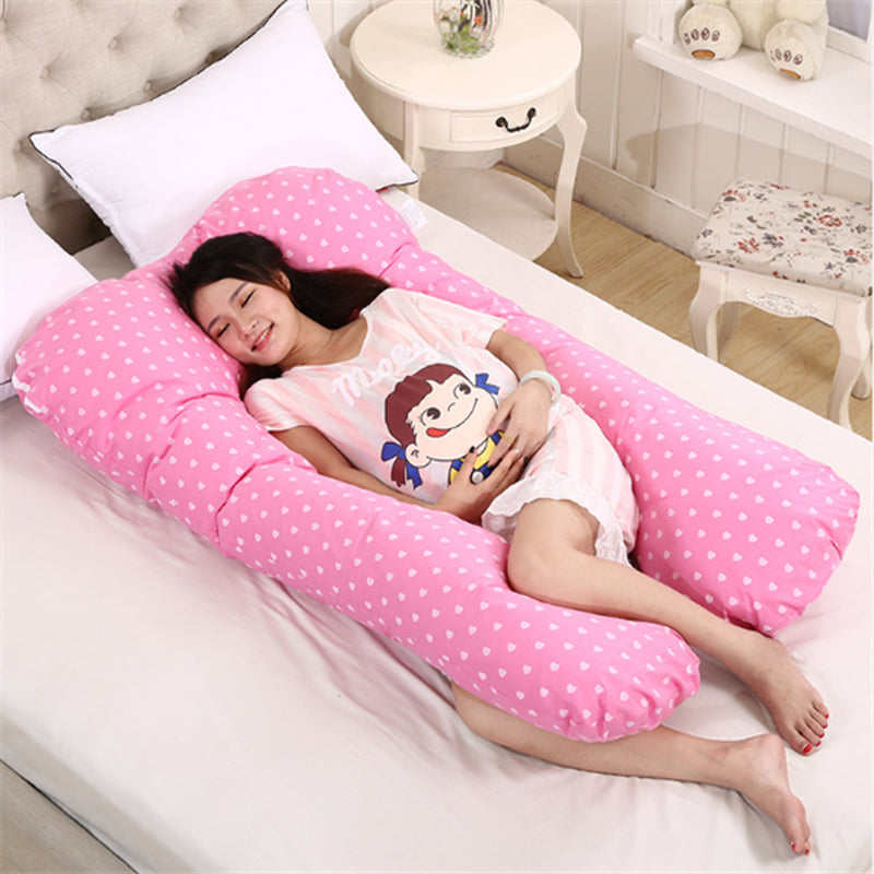 Genesis U-Shape Support Pillow - Creating life is the ultimate biological investment. Shield your physical vessel with comprehensive ergonomic architecture. A 360-degree physical sanctuary designed for maternal sovereignty.