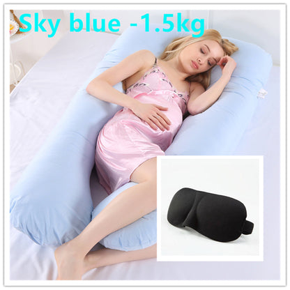 Genesis U-Shape Support Pillow - Creating life is the ultimate biological investment. Shield your physical vessel with comprehensive ergonomic architecture. A 360-degree physical sanctuary designed for maternal sovereignty.