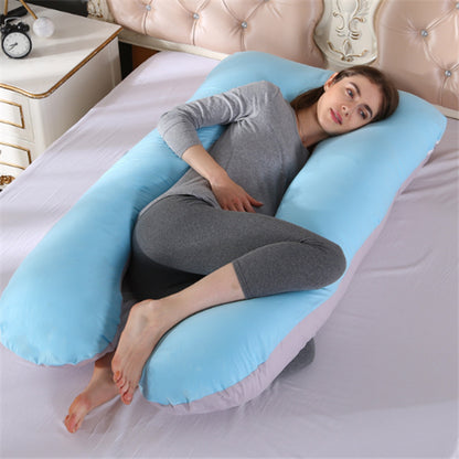 Genesis U-Shape Support Pillow - Creating life is the ultimate biological investment. Shield your physical vessel with comprehensive ergonomic architecture. A 360-degree physical sanctuary designed for maternal sovereignty.