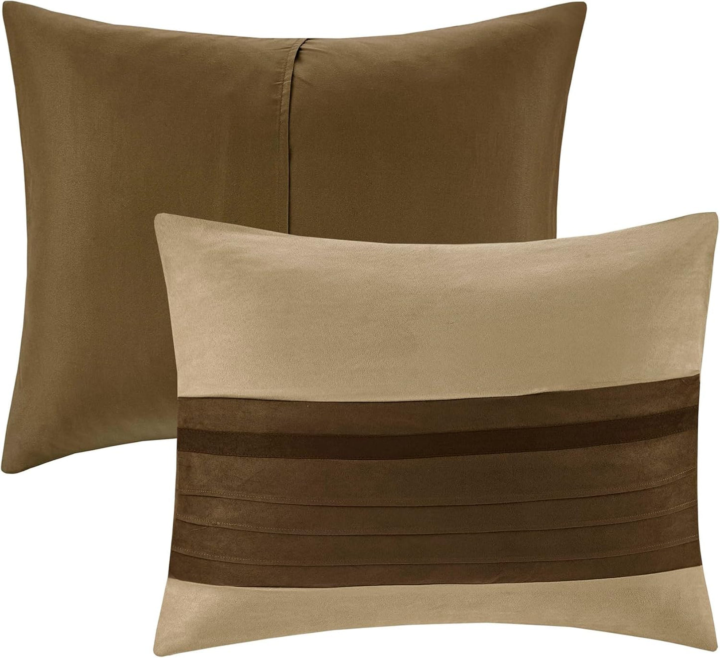 Palmer Suede 7-Piece Sanctuary Set - Fortify your environment against seasonal volatility. A comprehensive tactile upgrade featuring luxury faux suede. Engineered for year-round thermal stability and uncompromising architectural elegance.