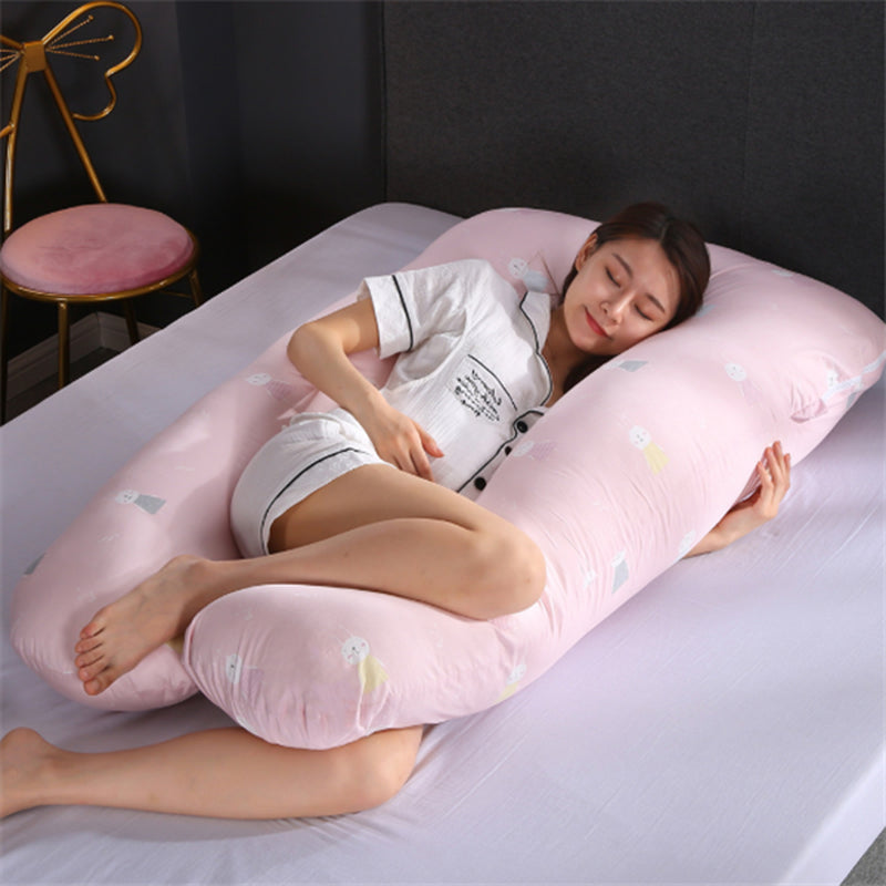Genesis U-Shape Support Pillow - Creating life is the ultimate biological investment. Shield your physical vessel with comprehensive ergonomic architecture. A 360-degree physical sanctuary designed for maternal sovereignty.