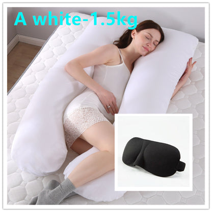 Genesis U-Shape Support Pillow - Creating life is the ultimate biological investment. Shield your physical vessel with comprehensive ergonomic architecture. A 360-degree physical sanctuary designed for maternal sovereignty.