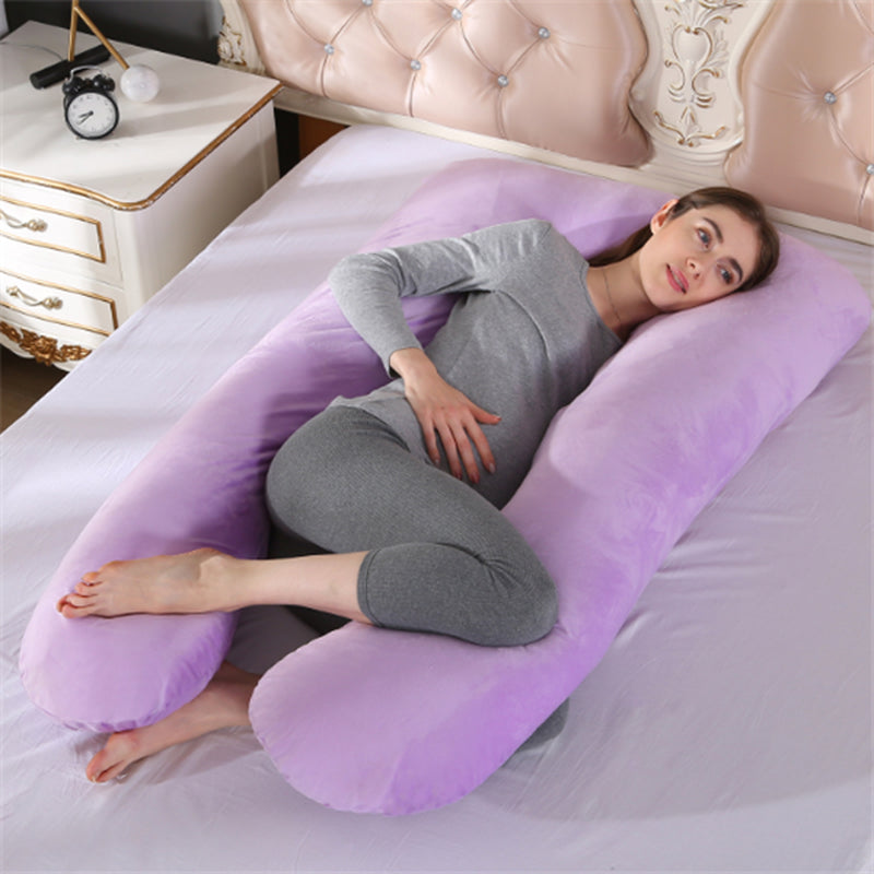Genesis U-Shape Support Pillow - Creating life is the ultimate biological investment. Shield your physical vessel with comprehensive ergonomic architecture. A 360-degree physical sanctuary designed for maternal sovereignty.