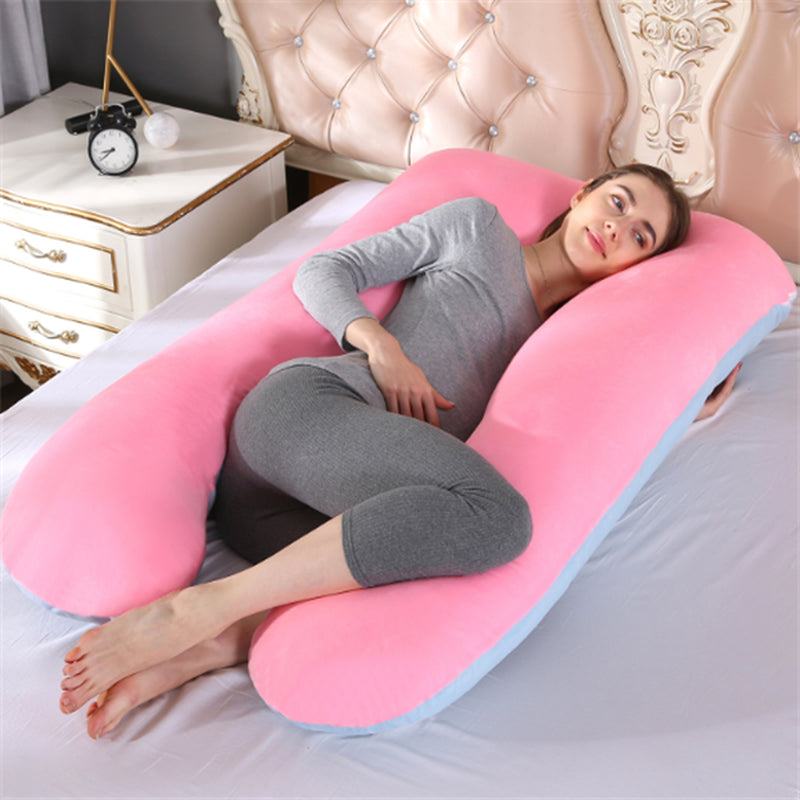 Genesis U-Shape Support Pillow - Creating life is the ultimate biological investment. Shield your physical vessel with comprehensive ergonomic architecture. A 360-degree physical sanctuary designed for maternal sovereignty.