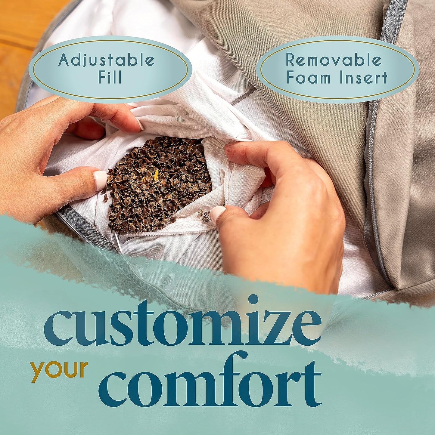 Zenith Buckwheat Grounding Anchor - Silence the internal static. A premium meditation monolith engineered for absolute postural sovereignty. Reclaim your mental equity through disciplined, frictionless focus. Your ultimate cognitive asset.