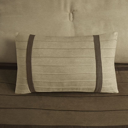 Palmer Suede 7-Piece Sanctuary Set - Fortify your environment against seasonal volatility. A comprehensive tactile upgrade featuring luxury faux suede. Engineered for year-round thermal stability and uncompromising architectural elegance.
