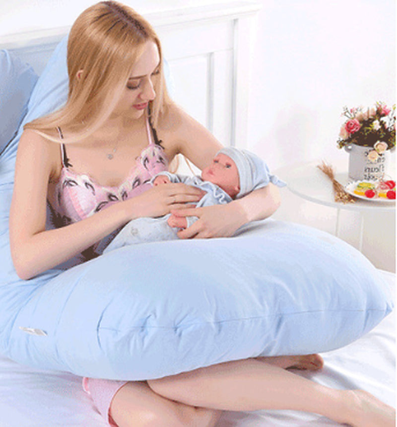 Genesis U-Shape Support Pillow - Creating life is the ultimate biological investment. Shield your physical vessel with comprehensive ergonomic architecture. A 360-degree physical sanctuary designed for maternal sovereignty.