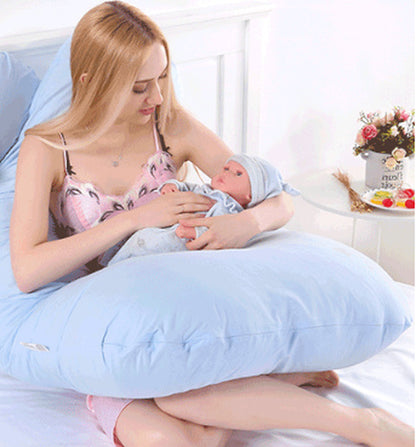 Genesis U-Shape Support Pillow - Creating life is the ultimate biological investment. Shield your physical vessel with comprehensive ergonomic architecture. A 360-degree physical sanctuary designed for maternal sovereignty.
