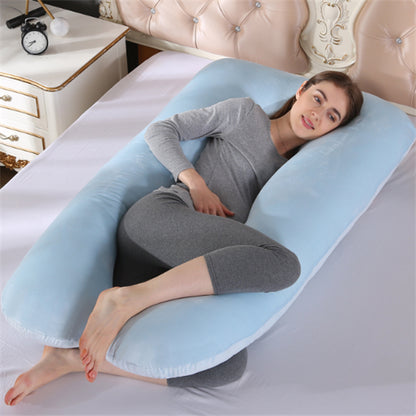 Genesis U-Shape Support Pillow - Creating life is the ultimate biological investment. Shield your physical vessel with comprehensive ergonomic architecture. A 360-degree physical sanctuary designed for maternal sovereignty.