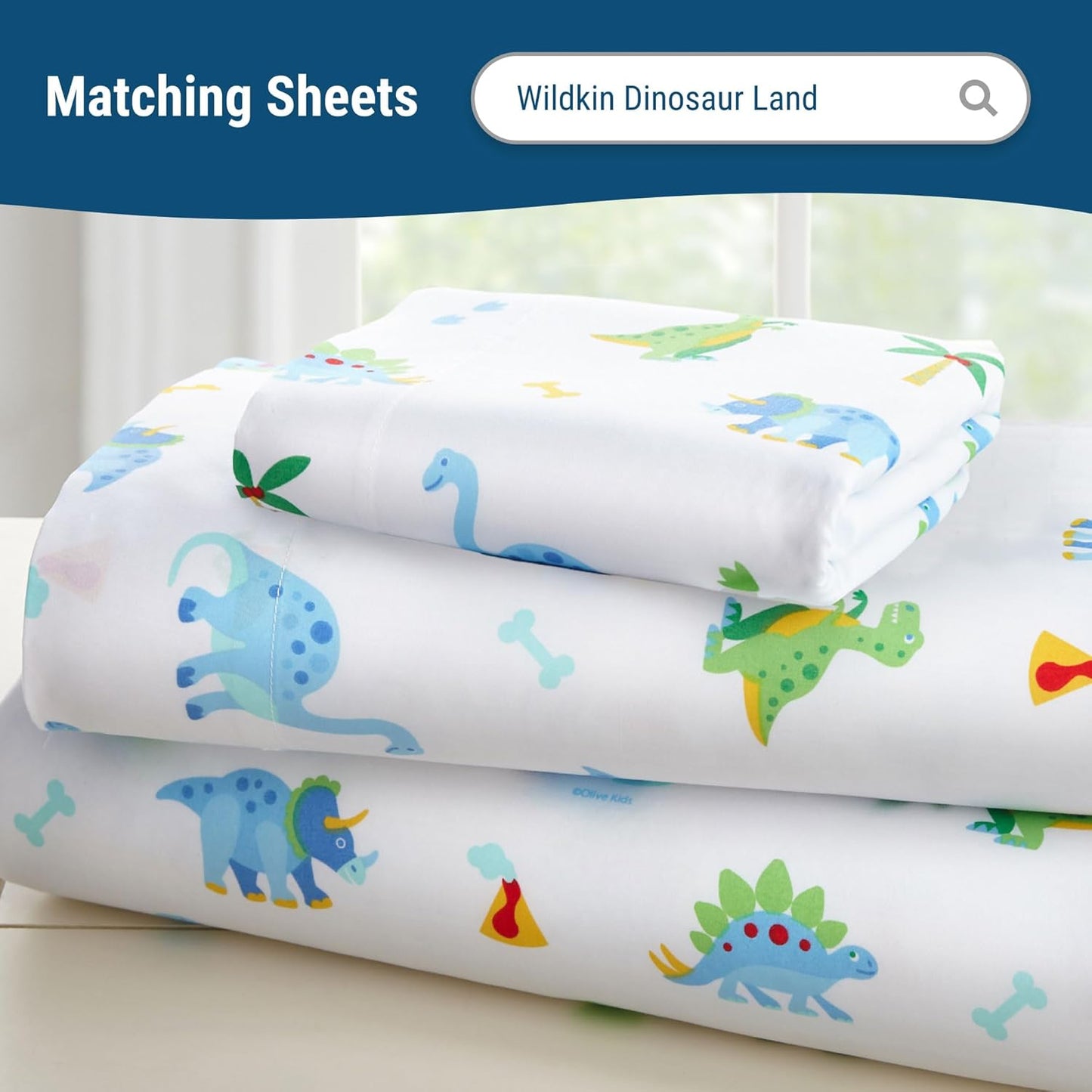 Jurassic Cotton Sanctuary Set - Early biological development requires absolute environmental control. Shield your toddler with premium, breathable cotton. A tactile fortress designed to secure vital REM sleep and cognitive expansion.