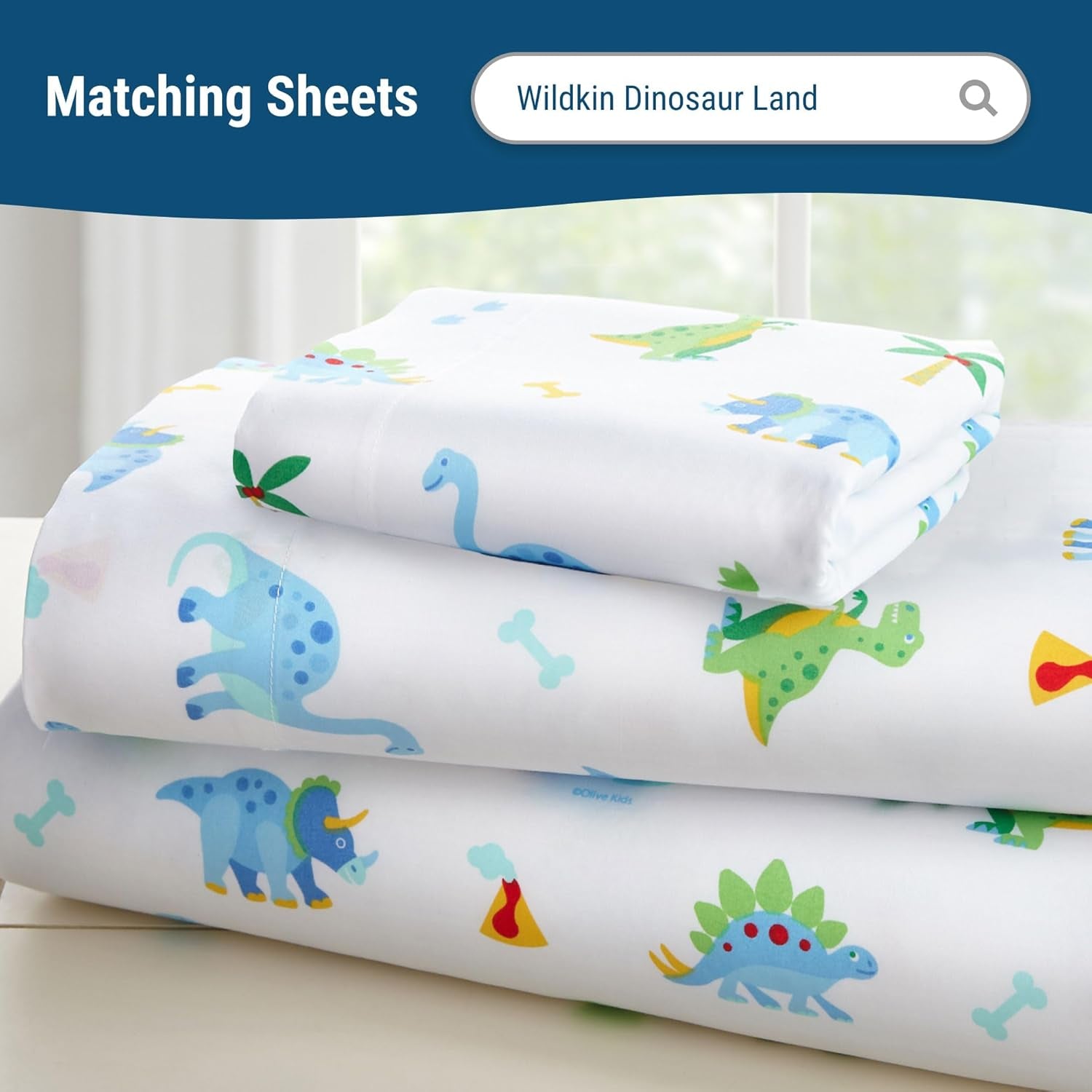 Jurassic Cotton Sanctuary Set - Early biological development requires absolute environmental control. Shield your toddler with premium, breathable cotton. A tactile fortress designed to secure vital REM sleep and cognitive expansion.