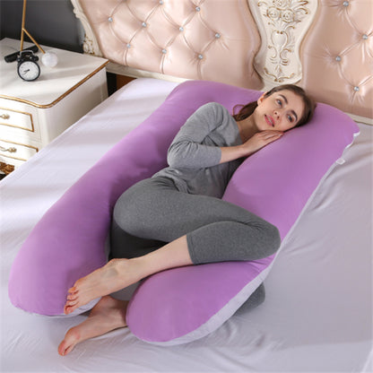 Genesis U-Shape Support Pillow - Creating life is the ultimate biological investment. Shield your physical vessel with comprehensive ergonomic architecture. A 360-degree physical sanctuary designed for maternal sovereignty.