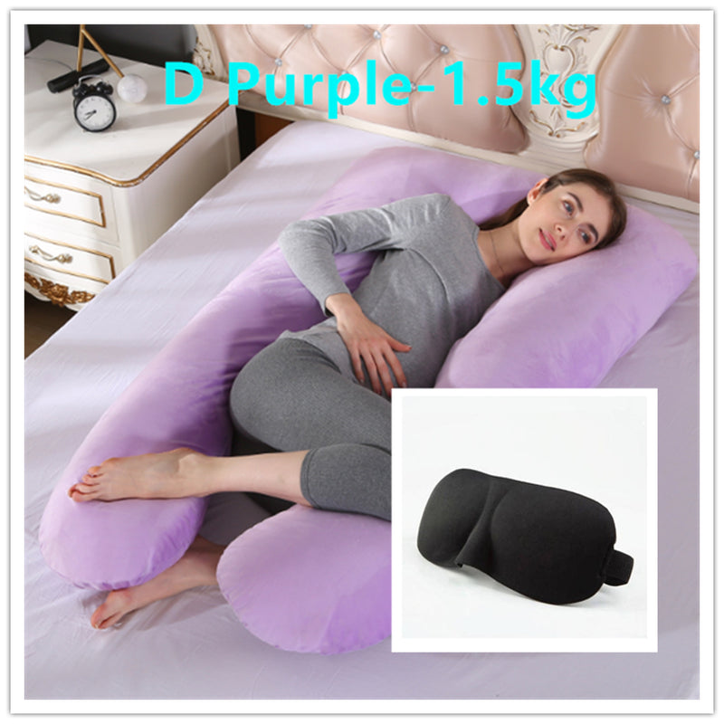Genesis U-Shape Support Pillow - Creating life is the ultimate biological investment. Shield your physical vessel with comprehensive ergonomic architecture. A 360-degree physical sanctuary designed for maternal sovereignty.