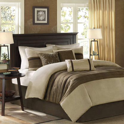 Palmer Suede 7-Piece Sanctuary Set - Fortify your environment against seasonal volatility. A comprehensive tactile upgrade featuring luxury faux suede. Engineered for year-round thermal stability and uncompromising architectural elegance.