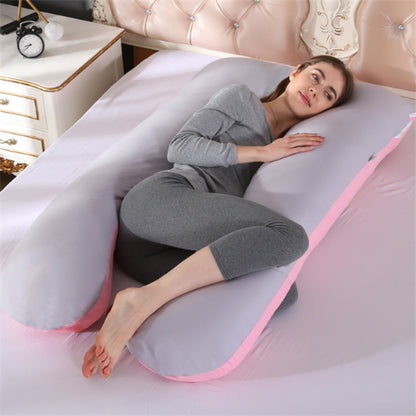 Genesis U-Shape Support Pillow - Creating life is the ultimate biological investment. Shield your physical vessel with comprehensive ergonomic architecture. A 360-degree physical sanctuary designed for maternal sovereignty.