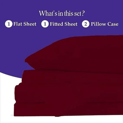 Burgundy 800-TC Sovereign Set - Real wealth is absolute rest. Invest in the profound tactile silence of elite Egyptian cotton. A 4-piece high-yield sensory architecture designed to banish friction and optimize your biological reset.