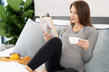 Full Body Pillow for Adults and Pregnancy, Large Long Body Pillows for Sleeping with Removable Velvet Cover.