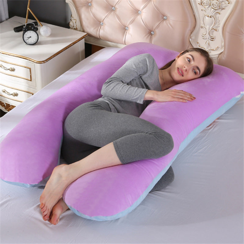 Genesis U-Shape Support Pillow - Creating life is the ultimate biological investment. Shield your physical vessel with comprehensive ergonomic architecture. A 360-degree physical sanctuary designed for maternal sovereignty.