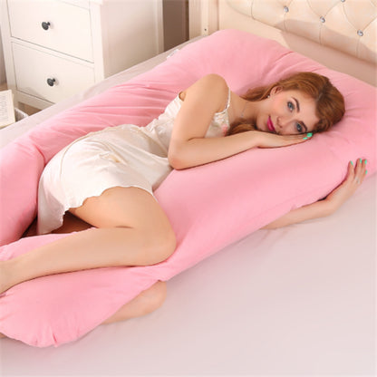 Genesis U-Shape Support Pillow - Creating life is the ultimate biological investment. Shield your physical vessel with comprehensive ergonomic architecture. A 360-degree physical sanctuary designed for maternal sovereignty.