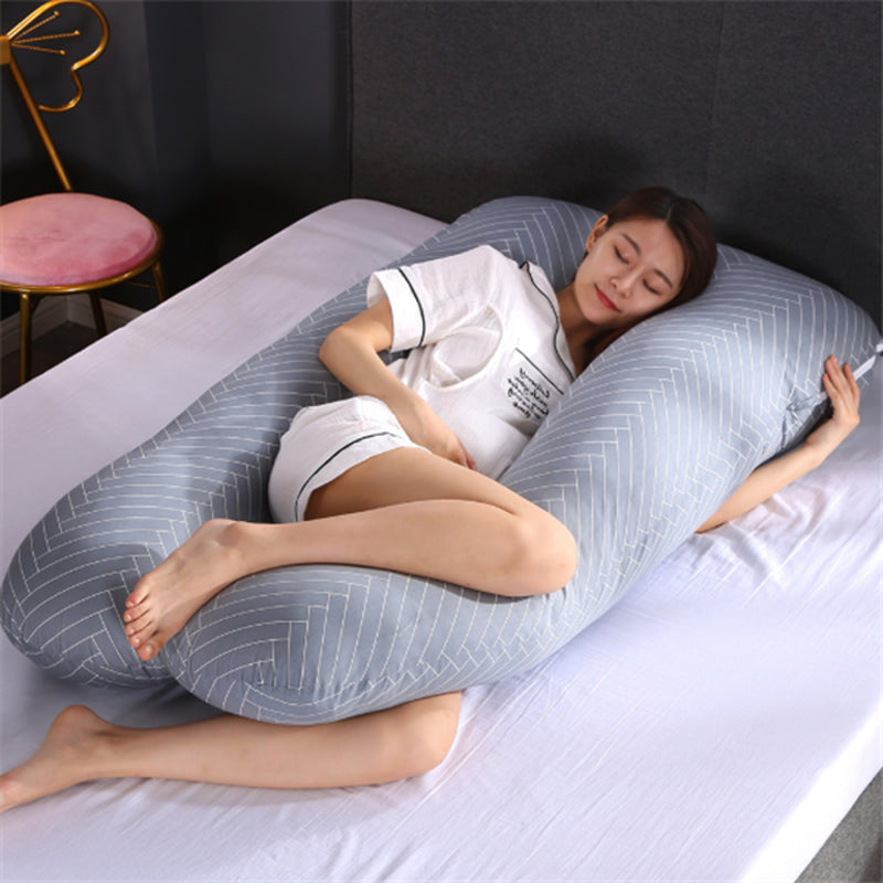 Genesis U-Shape Support Pillow - Creating life is the ultimate biological investment. Shield your physical vessel with comprehensive ergonomic architecture. A 360-degree physical sanctuary designed for maternal sovereignty.