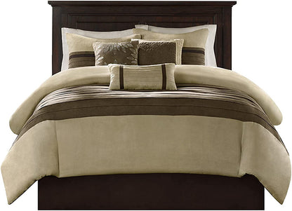 Palmer Suede 7-Piece Sanctuary Set - Fortify your environment against seasonal volatility. A comprehensive tactile upgrade featuring luxury faux suede. Engineered for year-round thermal stability and uncompromising architectural elegance.