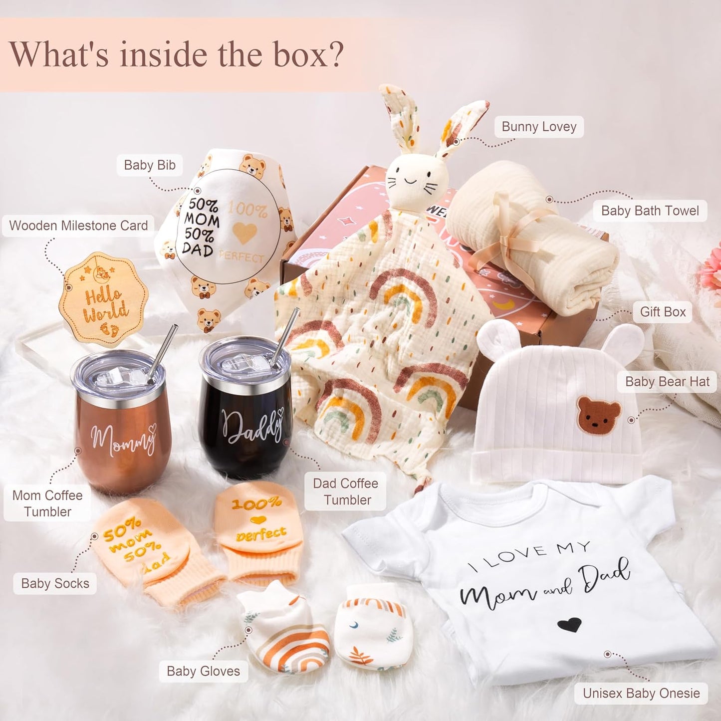 New Mom Gifts for Women, Pregnancy Gifts for New Parents Expecting Mom, Gender Reveal Gifts, Baby Shower Gifts for Mom to Be, Pregnancy Gifts for First Time Moms