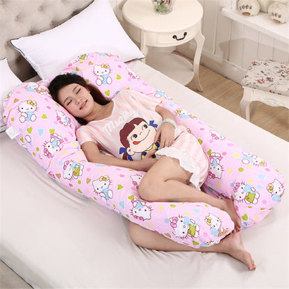 Genesis U-Shape Support Pillow - Creating life is the ultimate biological investment. Shield your physical vessel with comprehensive ergonomic architecture. A 360-degree physical sanctuary designed for maternal sovereignty.