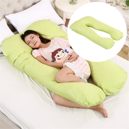 Genesis U-Shape Support Pillow - Creating life is the ultimate biological investment. Shield your physical vessel with comprehensive ergonomic architecture. A 360-degree physical sanctuary designed for maternal sovereignty.