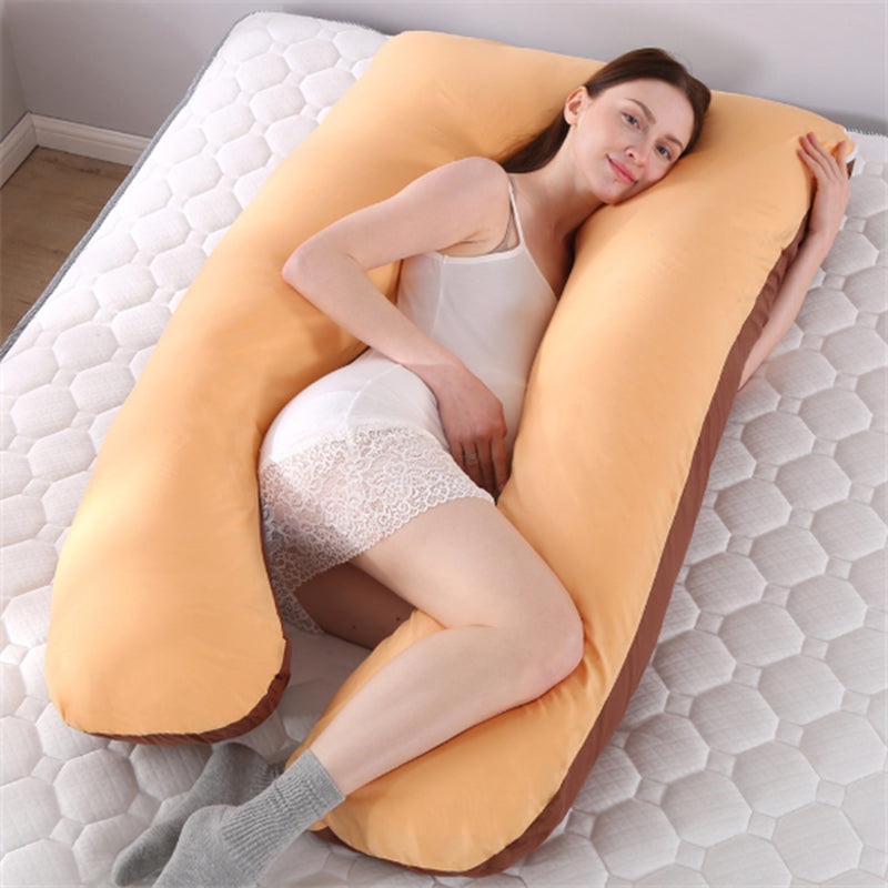 Genesis U-Shape Support Pillow - Creating life is the ultimate biological investment. Shield your physical vessel with comprehensive ergonomic architecture. A 360-degree physical sanctuary designed for maternal sovereignty.