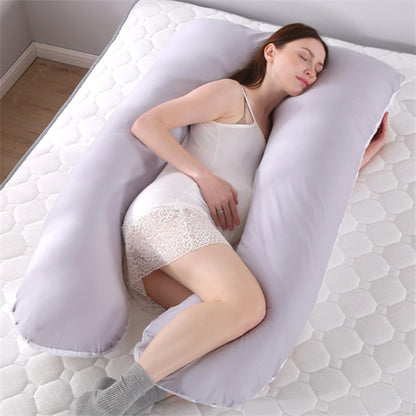 Genesis U-Shape Support Pillow - Creating life is the ultimate biological investment. Shield your physical vessel with comprehensive ergonomic architecture. A 360-degree physical sanctuary designed for maternal sovereignty.