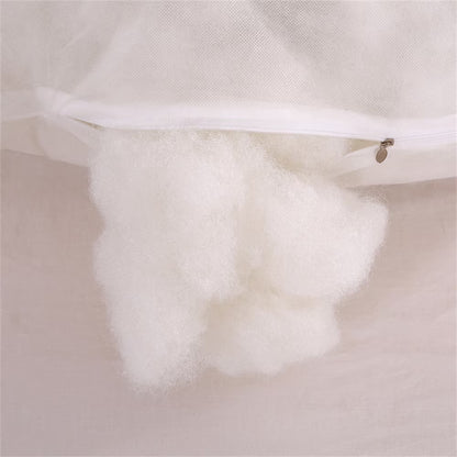 U Shaped Pregnancy Pillow, Full Body Pillow, Oversized, Belly Contoured White
