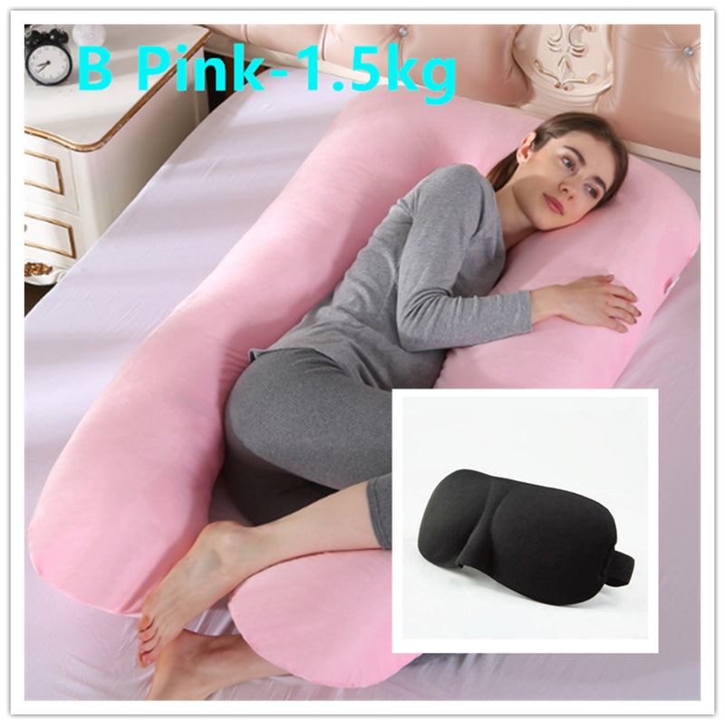 Genesis U-Shape Support Pillow - Creating life is the ultimate biological investment. Shield your physical vessel with comprehensive ergonomic architecture. A 360-degree physical sanctuary designed for maternal sovereignty.