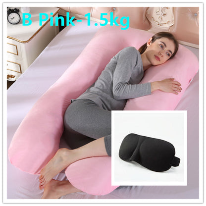 Genesis U-Shape Support Pillow - Creating life is the ultimate biological investment. Shield your physical vessel with comprehensive ergonomic architecture. A 360-degree physical sanctuary designed for maternal sovereignty.