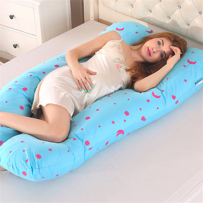 Genesis U-Shape Support Pillow - Creating life is the ultimate biological investment. Shield your physical vessel with comprehensive ergonomic architecture. A 360-degree physical sanctuary designed for maternal sovereignty.