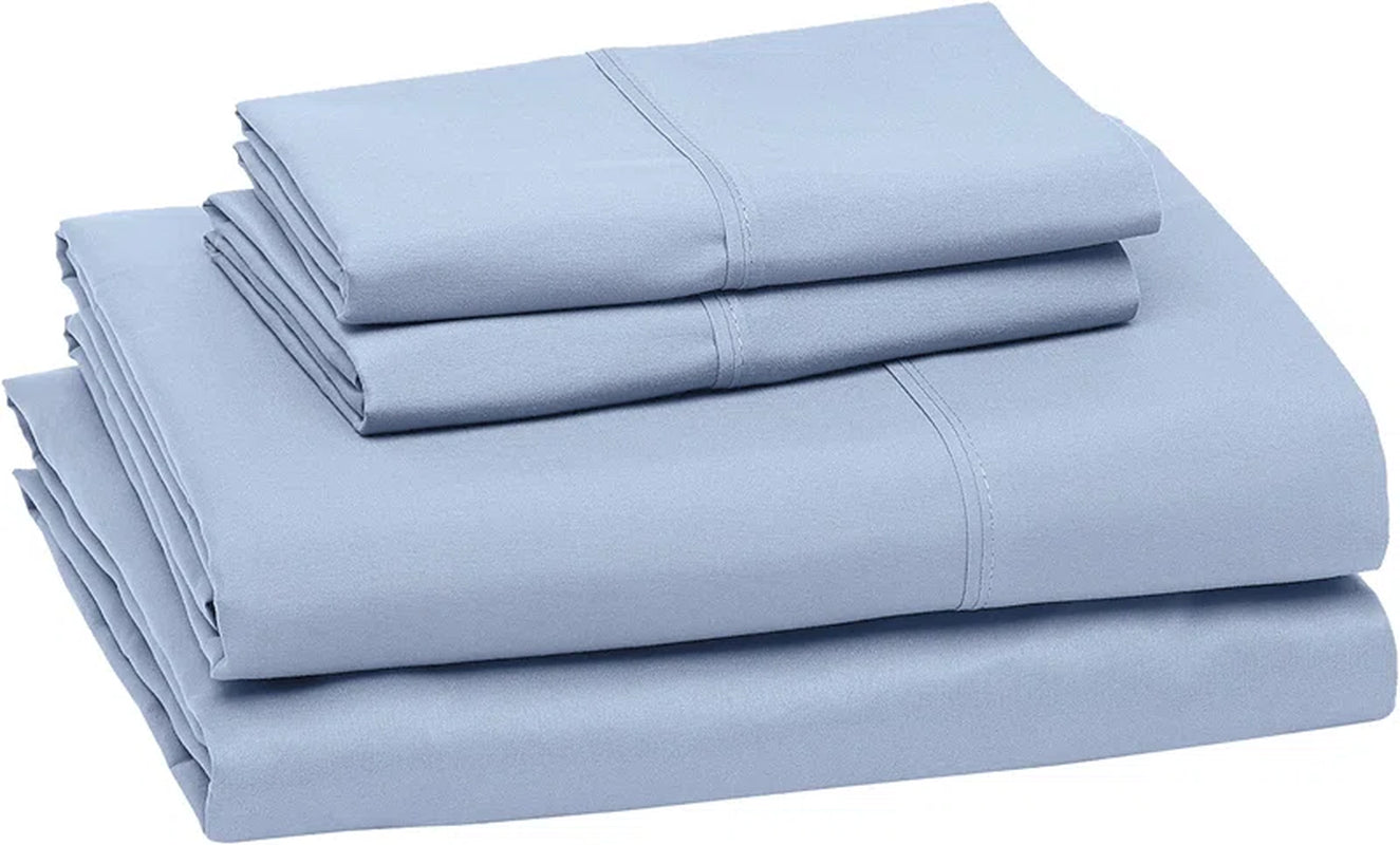 Milano 1000-TC Sovereign Sheet Set - The ultimate compound interest for your sleep. Premium long-staple cotton engineered to eliminate friction and maximize biological downtime. Upgrade your sanctuary's baseline luxury and cognitive rest.