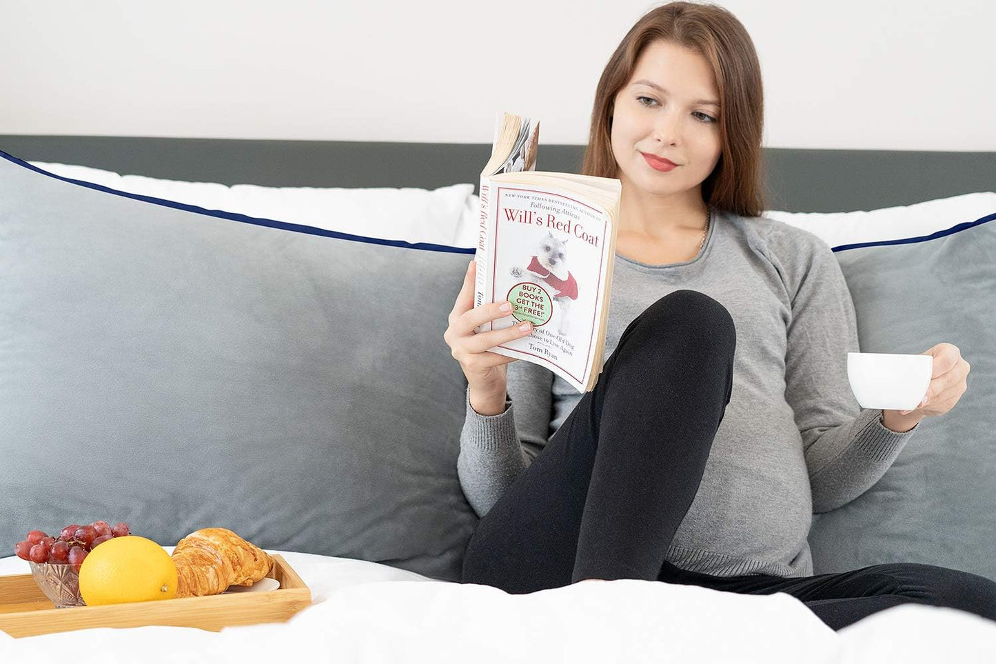 Full Body Pillow for Adults and Pregnancy, Large Long Body Pillows for Sleeping with Removable Velvet Cover.