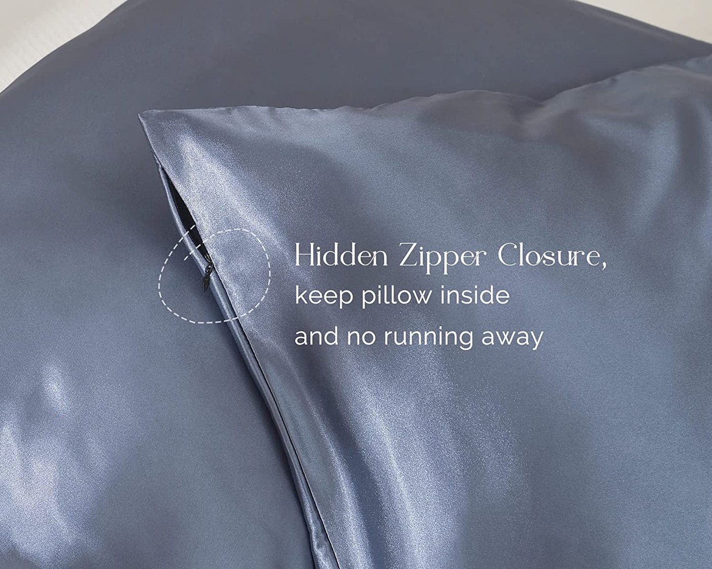 Aura Frictionless Silk Anchors - Protect your dermatological capital. This zipped dual-asset set neutralizes friction, preventing physical decay while you sleep. A necessary micro-investment for maximum biological preservation and ROI.